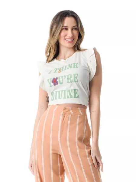 T-shirt Franja
