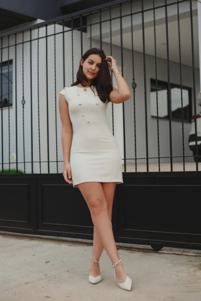 Vestido Curto Social Malise