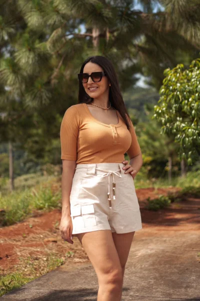Blusa Canelada Forum