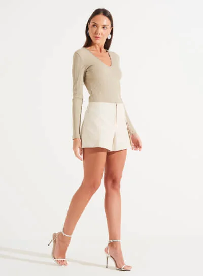 Blusa Canelada Forum