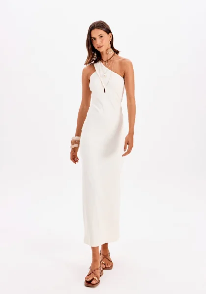 Vestido Midi Canelado My Favorite