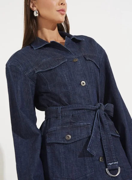 Jaqueta Jeans Forum