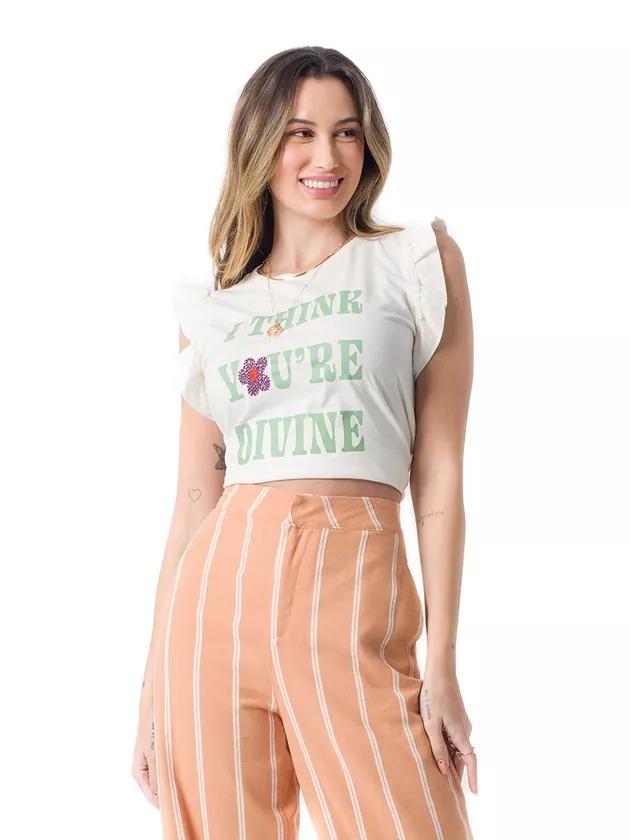T-shirt Franja