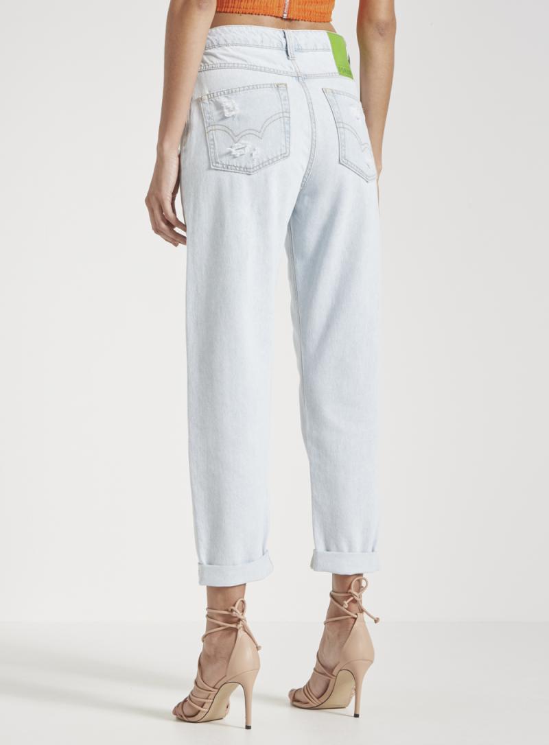 Calça Jeans Carrot Com Dobra Forum