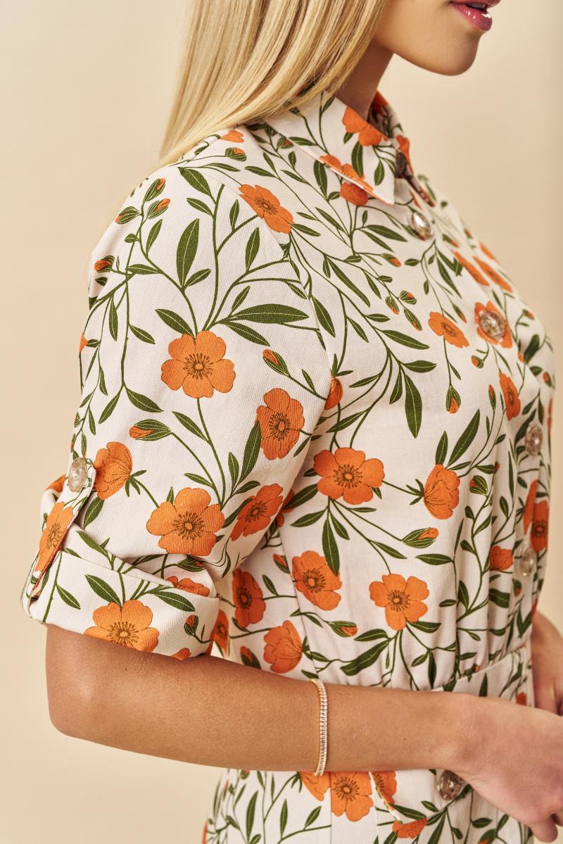 Vestido Com Mangas Corinne