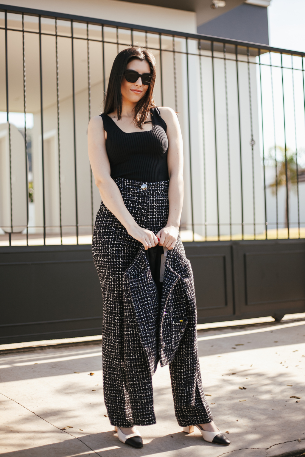 Calça Tweed Malise