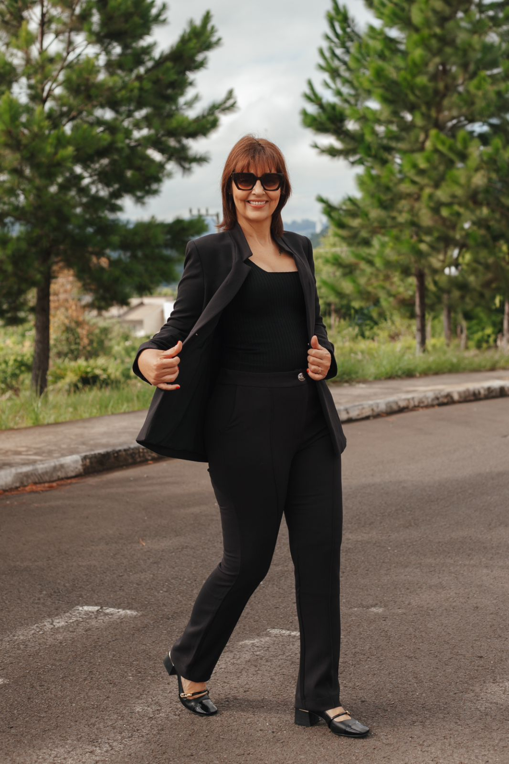 Blazer Malise Gola Invertida