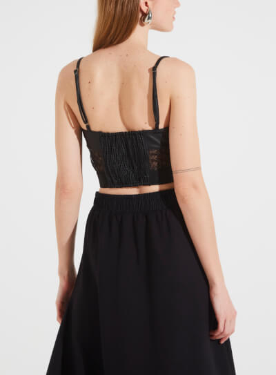 Top Detalhe tule Forum