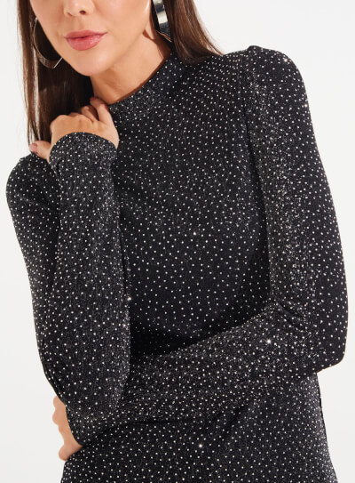 Blusa Metalizada Forum