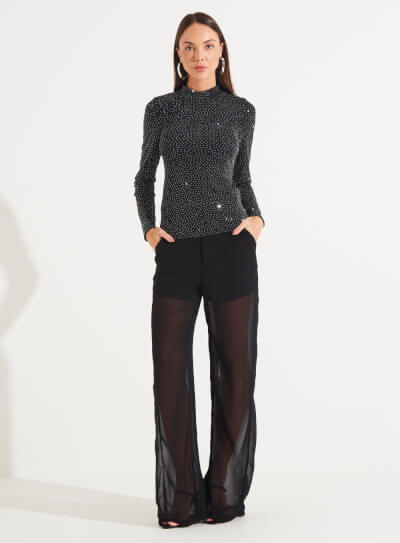 Blusa Metalizada Forum