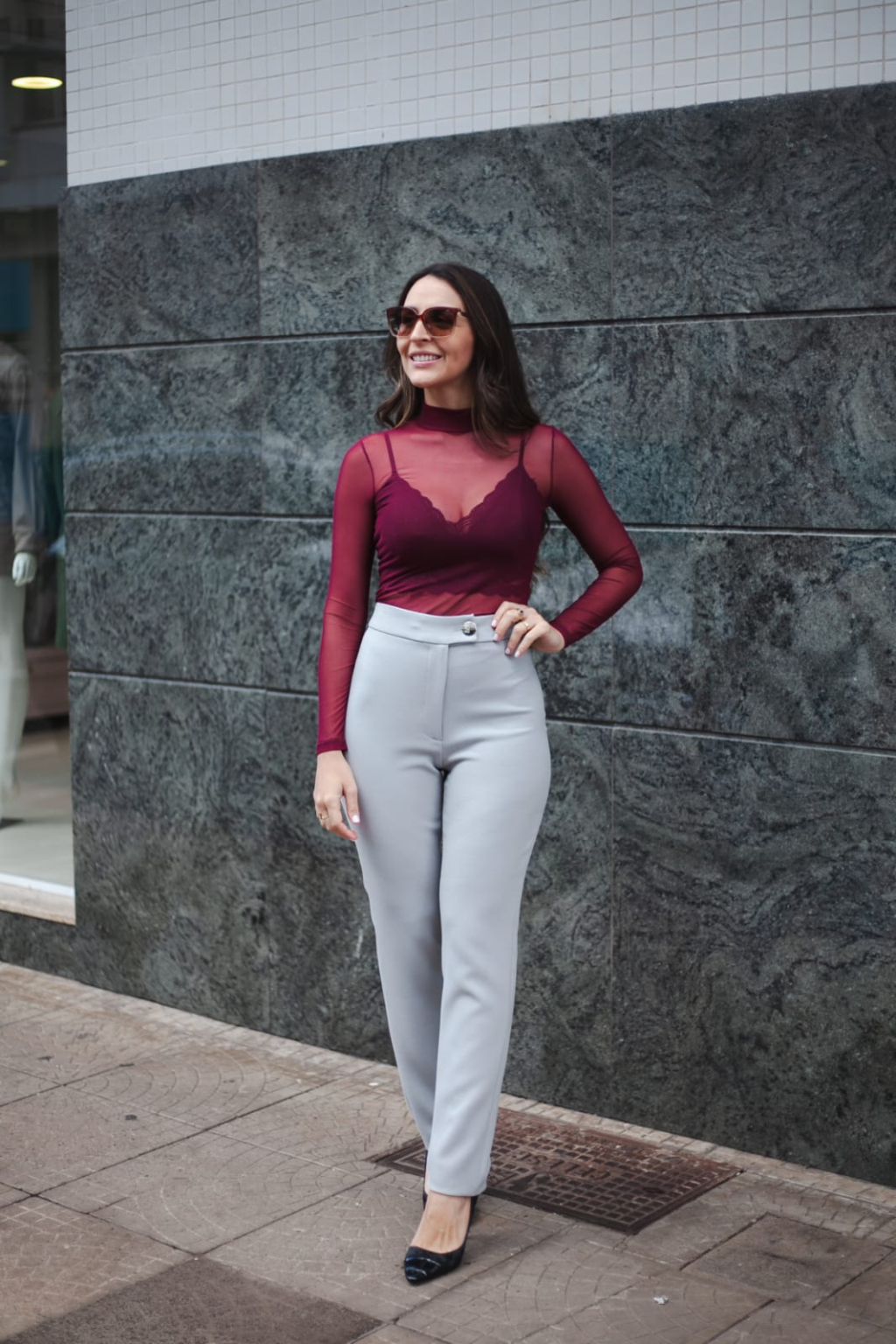 Calça Corte Reto Malise