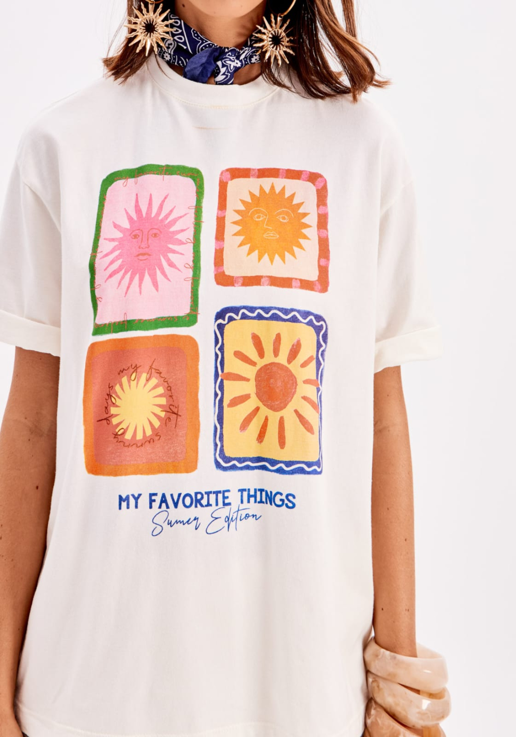 T-shirt Oversizet Alongada My Favorite