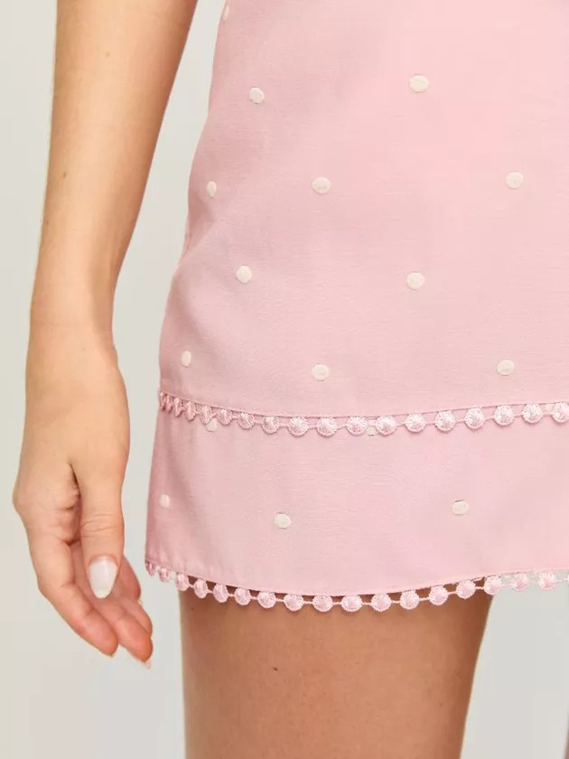 Vestido Curto Lirio 