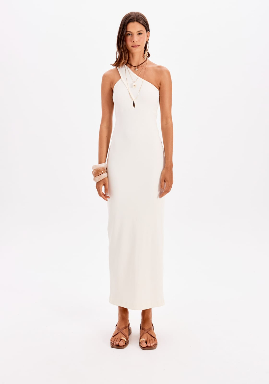 Vestido Midi Canelado My Favorite