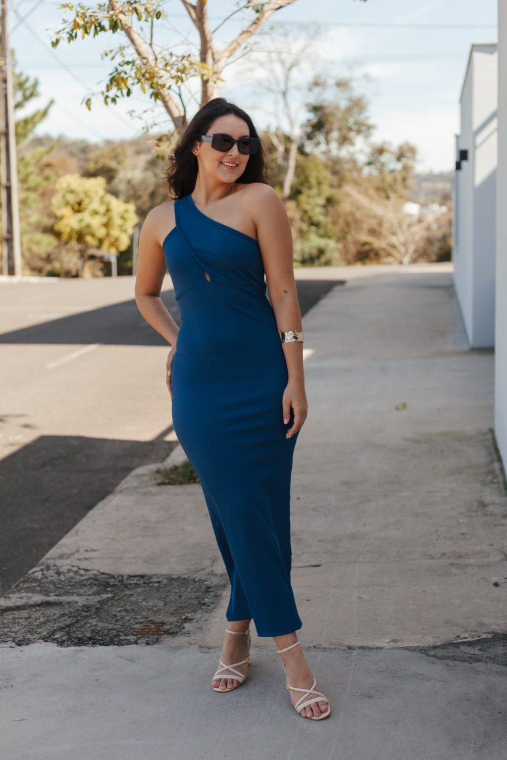 Vestido Midi Canelado My Favorite