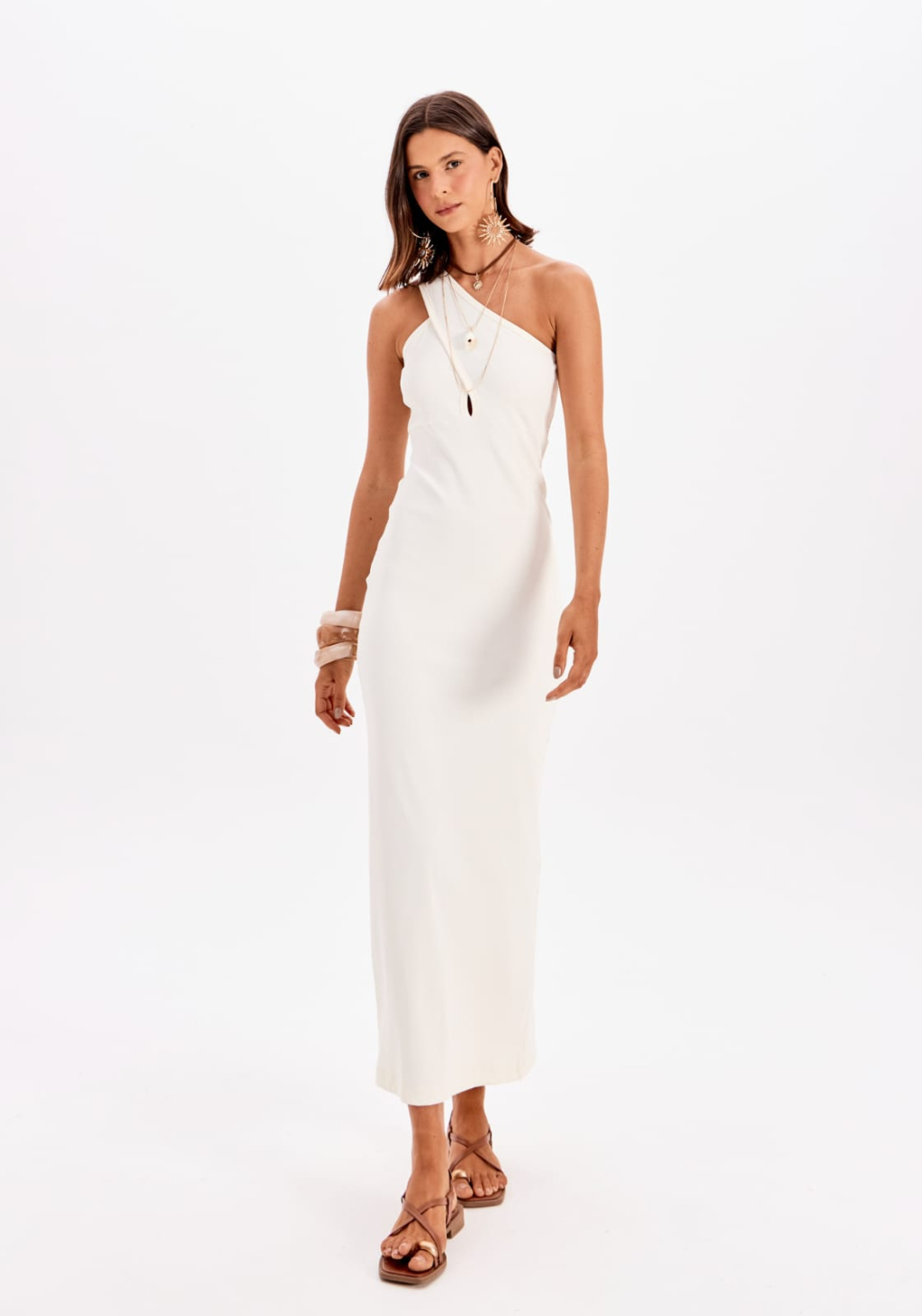 Vestido Midi Canelado My Favorite