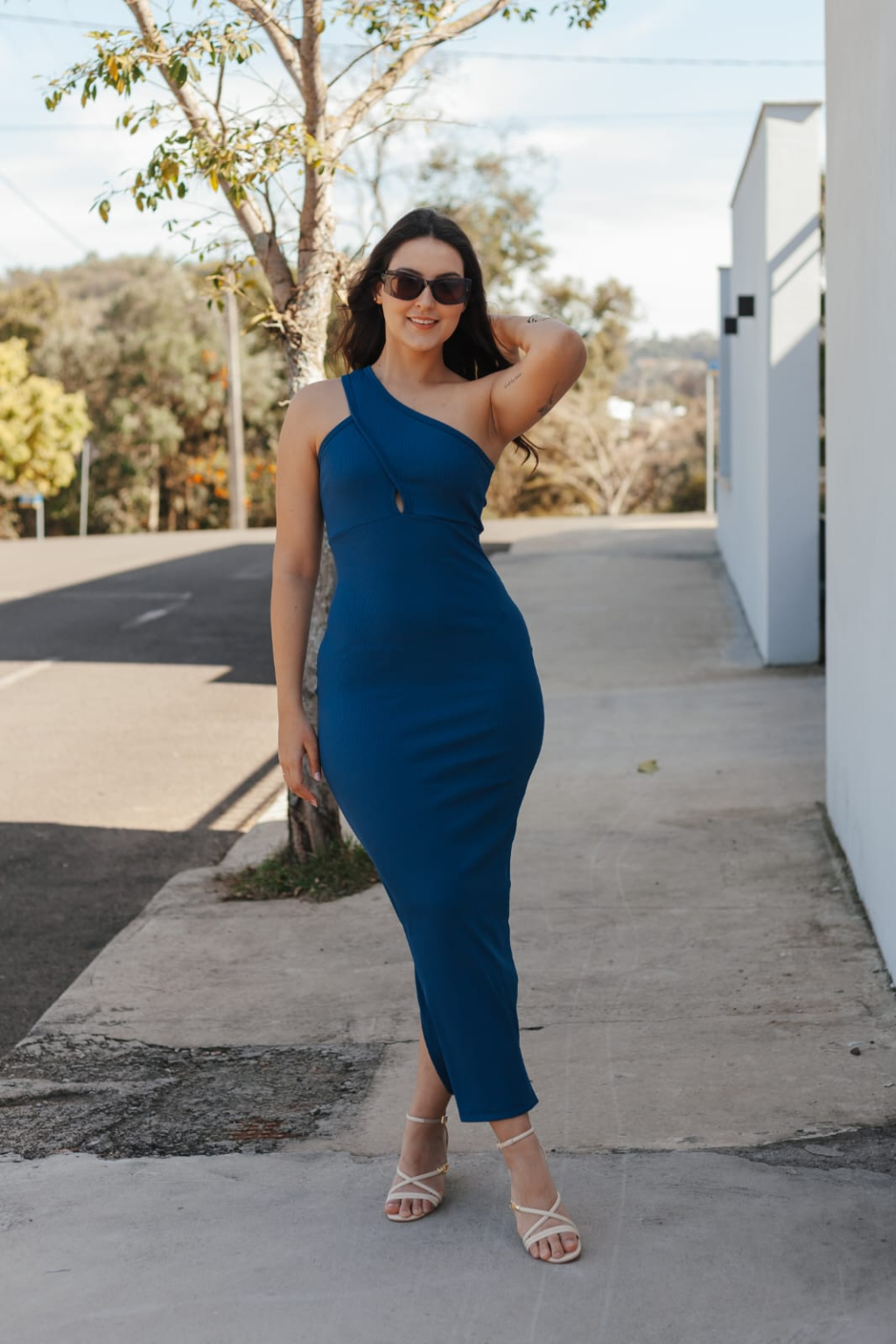 Vestido Midi Canelado My Favorite