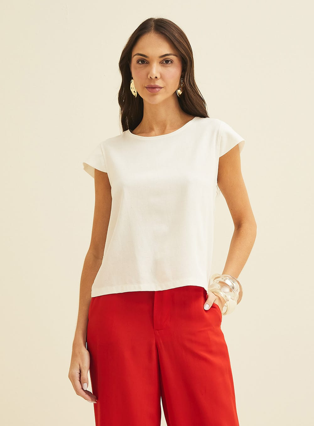 Camiseta Linho Forum