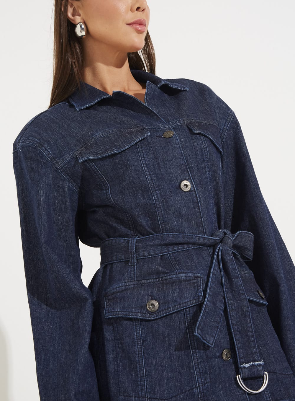 Jaqueta Jeans Forum