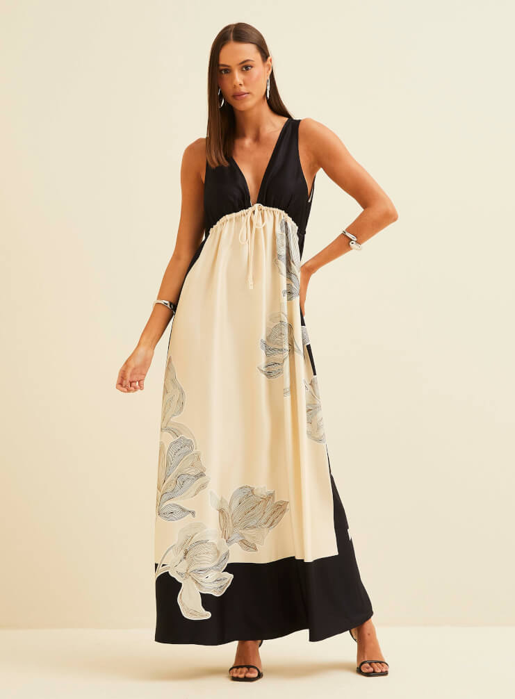 Vestido Estampado Forum
