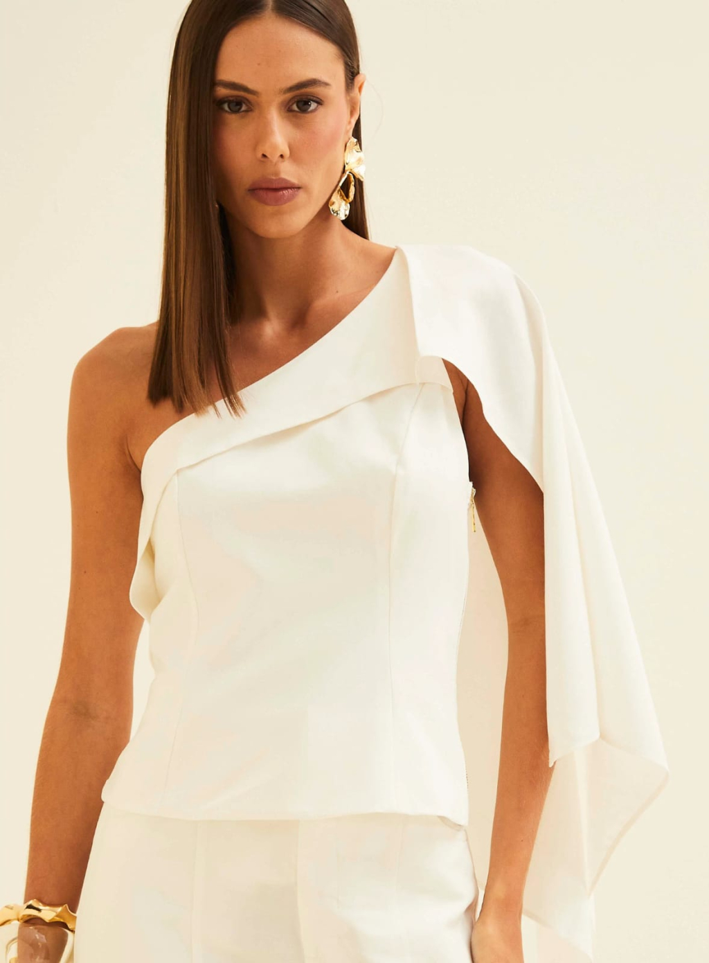 Blusa Linho Forum