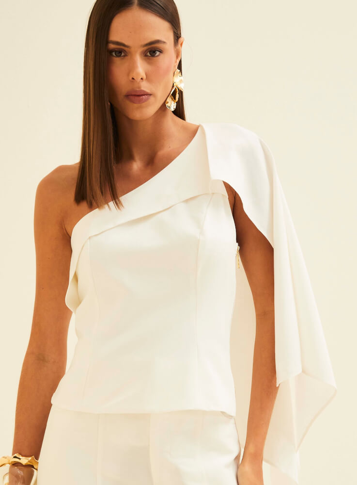 Blusa Linho Forum