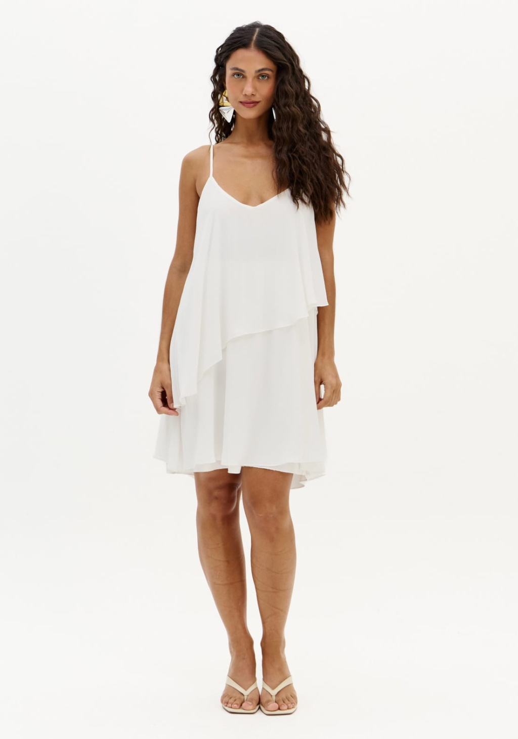 VVestido Curto  Com Camadas My Favorite