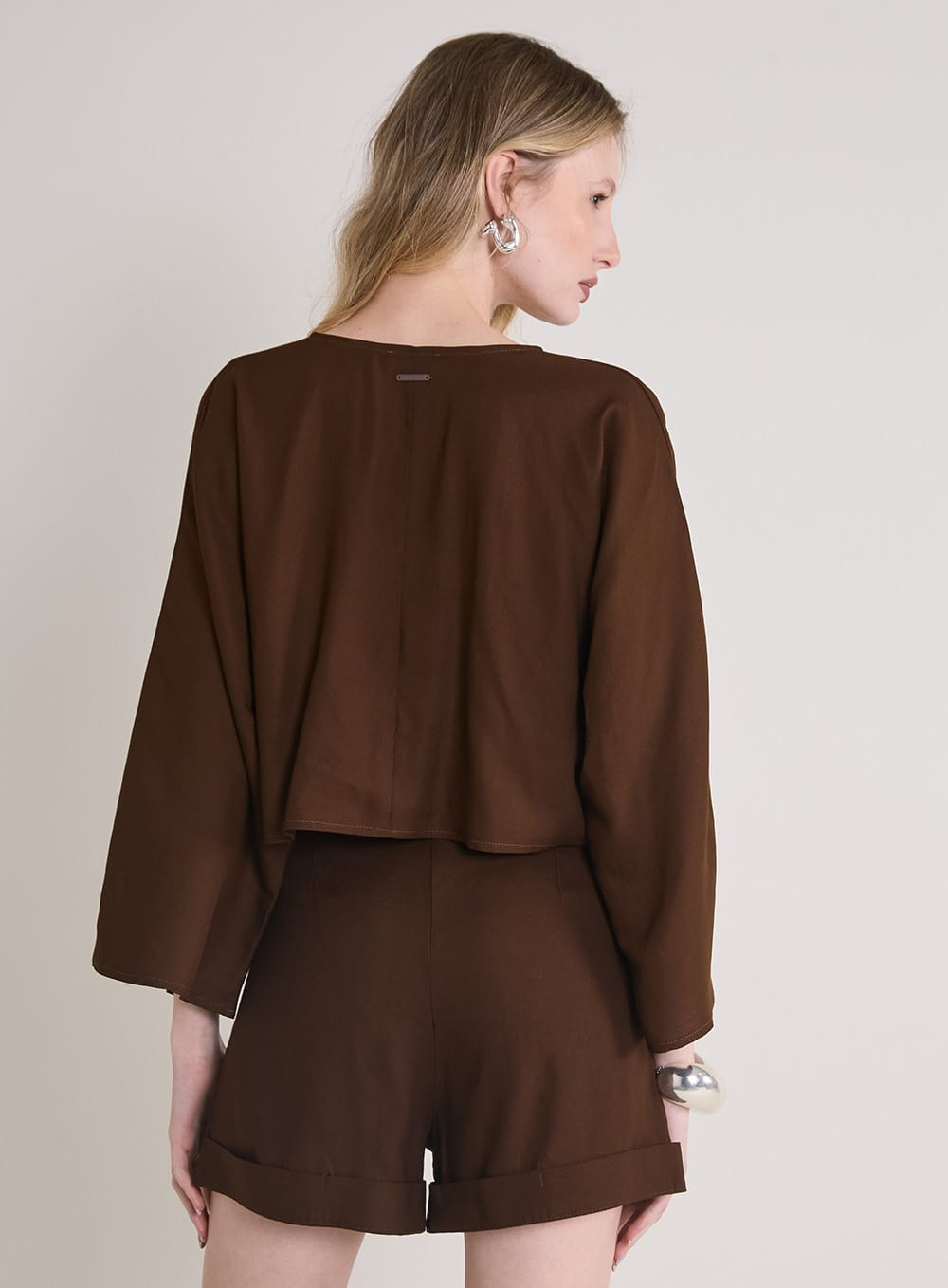 Blusa  Linho Forum