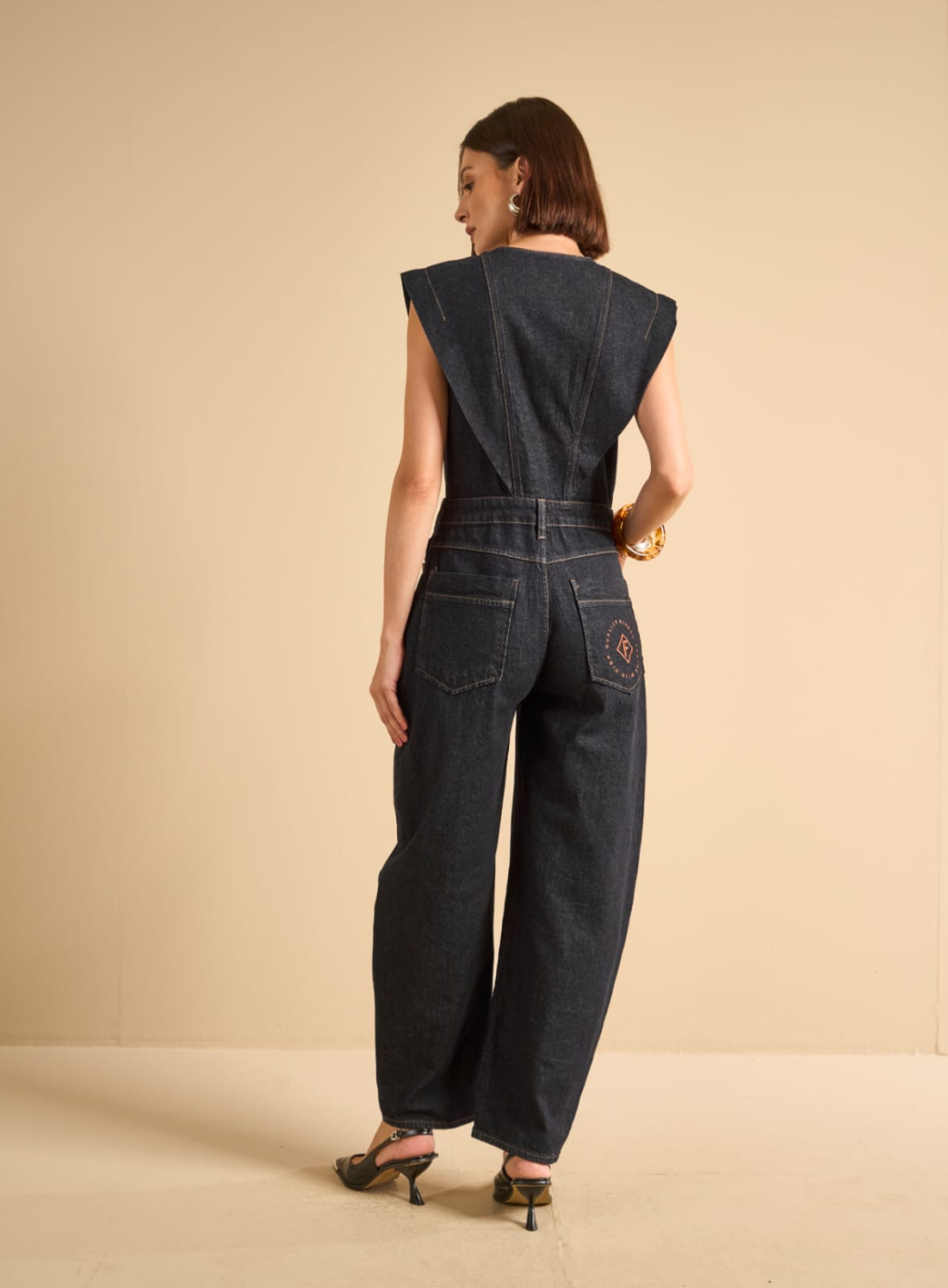 Macacão Jeans Forum
