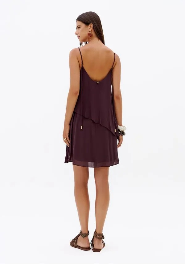Vestido curto Camadas My Favorite
