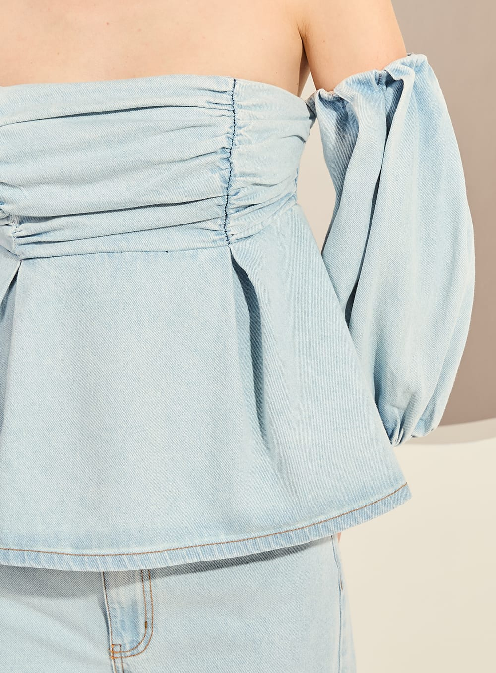 Blusa Jeaans Forum