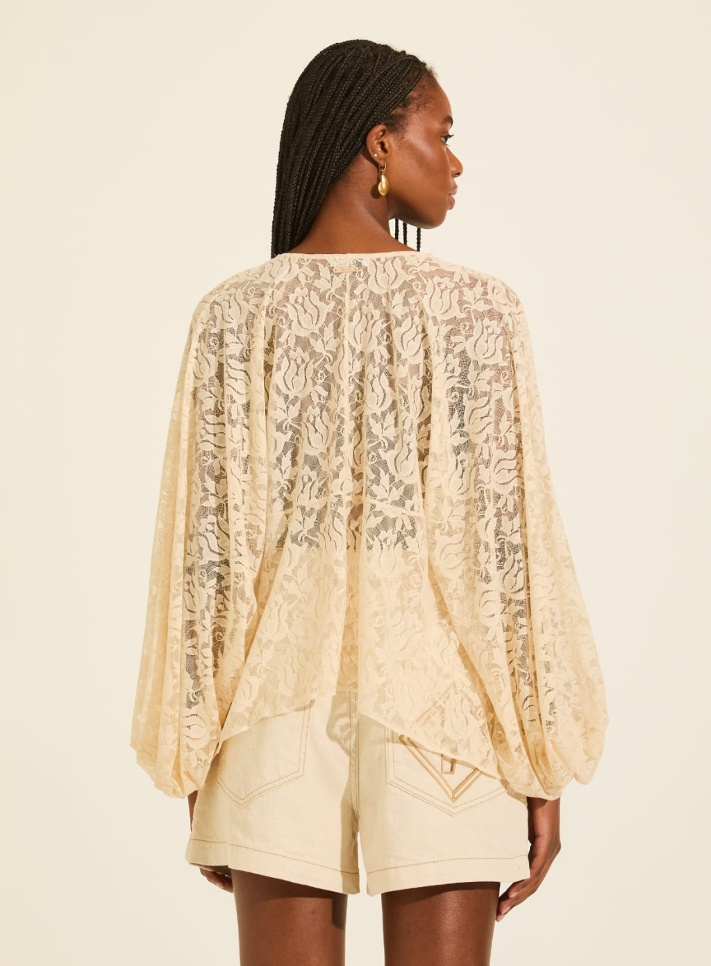 Blusa Renda Forum