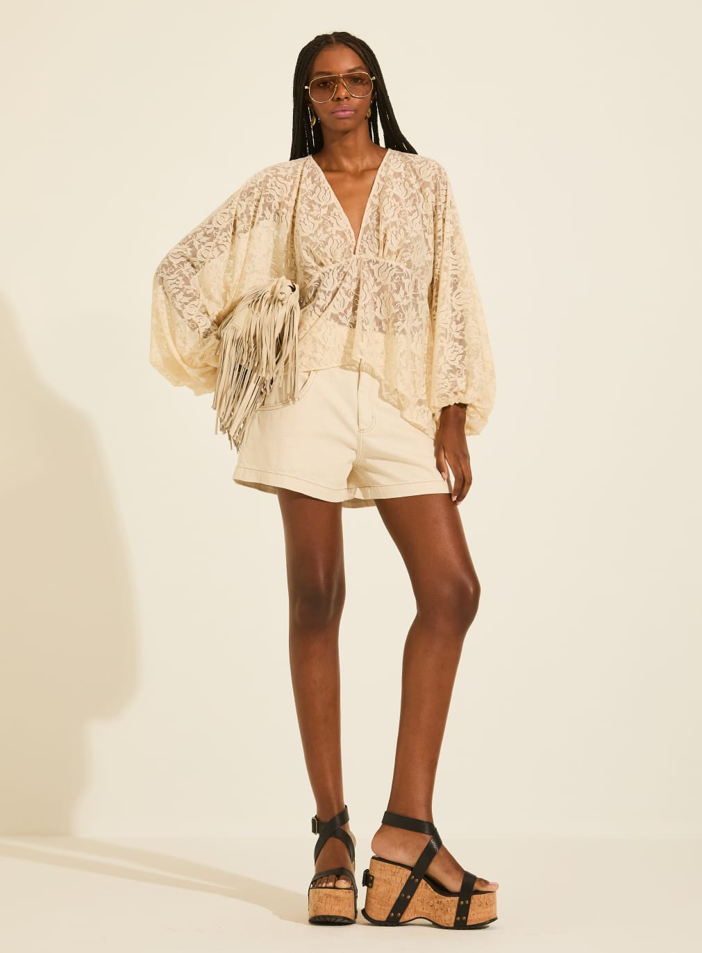 Blusa Renda Forum